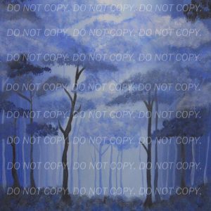 "Enchanted Bluewood Forest"